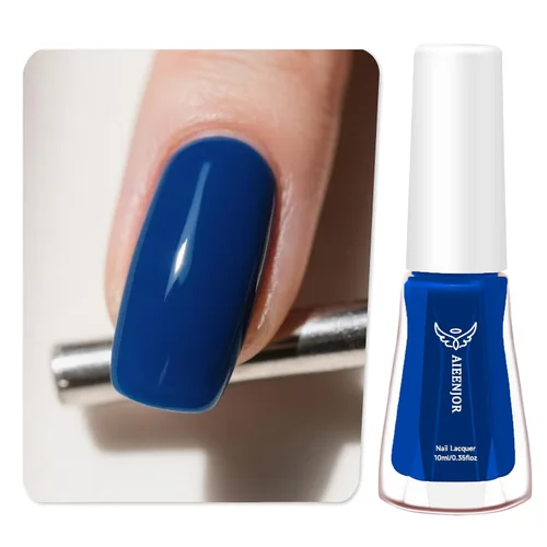 Miniatura 18 de Esmalte de uñas negro, esmalte de uñas de secado rápido, sin rayas, esmalte de uñas de larga duración para uñas de boda de otoño, manicura acogedora