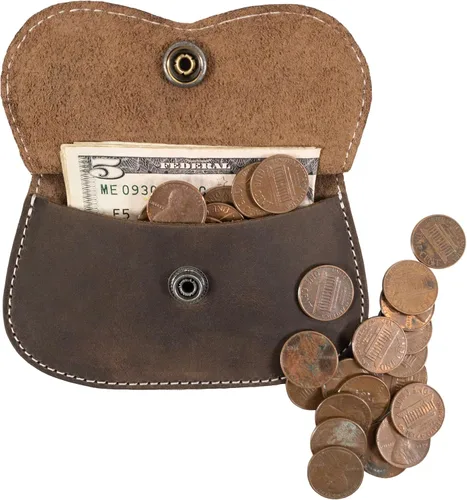 Miniatura 53 de Hide & Drink, Cartera en forma de gato, bolsa para monedas, soporte para dinero, accesorio de viaje, cuero de grano completo, hecho a mano, Negro
