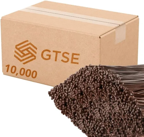 Miniatura 98 de GTSE - Paquete de 100 bridas con cremallera de 20.3 cm, color plateado/gris, 8.06 kg de resistencia, bridas de nailon grises resistentes a los rayos