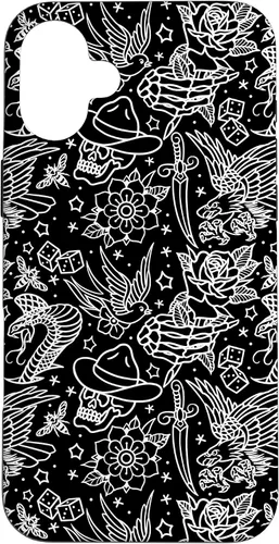Miniatura 23 de Funda de arte de tatuaje tradicional americano para iPhone 17