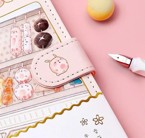 Miniatura 6 de Cuaderno de Diario Kawaii de KetA – Cuaderno de Papelería Japonesa Estética Linda, 256 Páginas – Perfecto para Niñas, Adolescentes y Mujeres