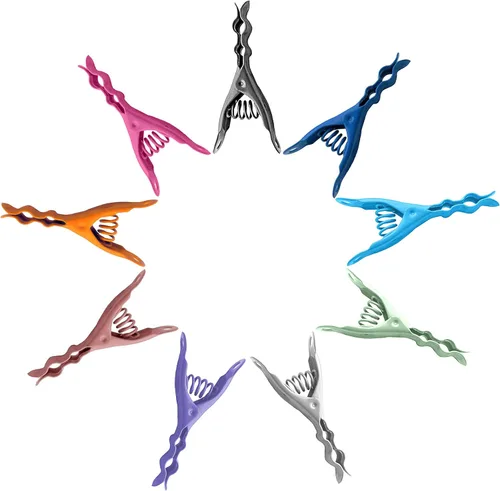 Miniatura 18 de Extreme Clothespins Color verde bosque Acero inoxidable 304 sólido – Paquete de 20 Resistente Antioxidante Alfileres de lavandería Verde
