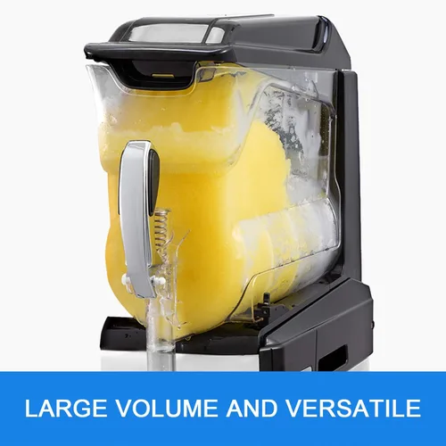Miniatura 2 de VBENLEM - Máquina de granizados de 110 V y de 2.6 galones de EE.UU., máquina para hacer margaritas congeladas de 600 W, limpieza automática, modos