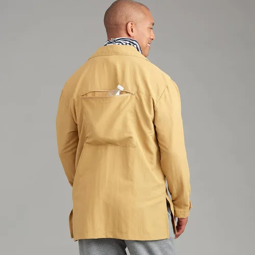 Miniatura 6 de Simplicity Paquete de tops con media cremallera para hombre y mujer, cuello y pantalones sin cierre, patrón de costura código 9278, tallas XS-M