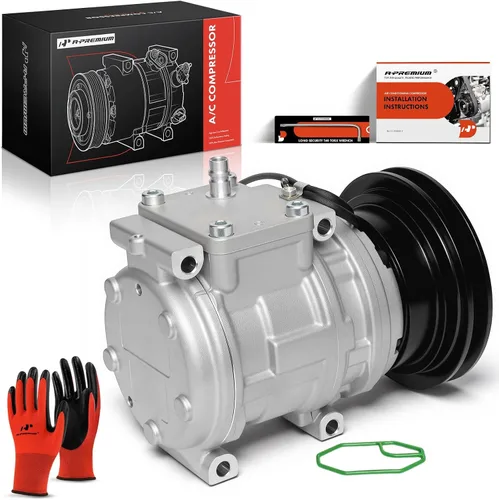 Miniatura 8 de A-Premium Compresor de A/C con embrague compatible con Mitsubishi Montero 1994-2002, Montero Limited 2003-2006 3.8L, Montero XLS 2003-2004 3.8L