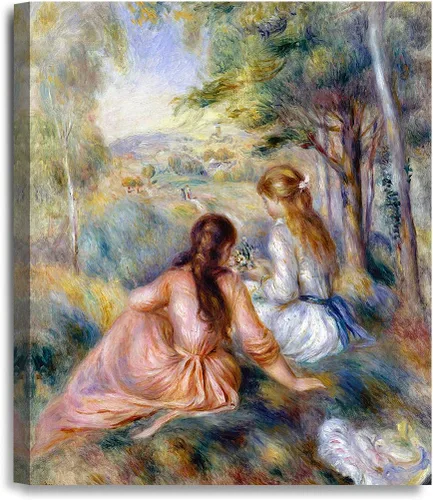 Miniatura 29 de DECORARTS - Bal du Moulin de la Galette, Reproducción de Arte de Pierre Auguste Renoir. Impresiones sobre lienzo en giclée para decoración de pared