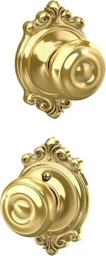Miniatura 82 de SCHLAGE Lock Company F10GEO625ADD Colección Addison SCHLAGE - Pomo de paso, cromo brillante Cromado brillante
