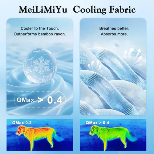 Miniatura 5 de Tapete refrescante lavable de seda de hielo para perros y mascotas, almohadilla de refrigeración para perros y mascotas, almohadilla refrescante