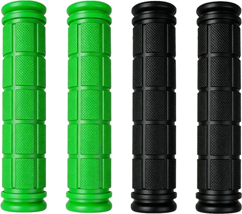 Miniatura 10 de 2 pares de puños/mangos para manillar de bicicleta con empuñaduras de hongo para bicicletas BMX/de carretera/de montaña