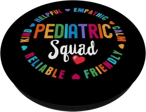 Miniatura 2 de Equipo de enfermería pediátrica PEDS Registrado Enfermería PopSockets intercambiables PopGrip