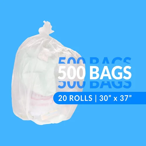 Miniatura 2 de Reli. SuperValue - Bolsas de basura transparentes de 16 a 25 galones (500 unidades a granel)