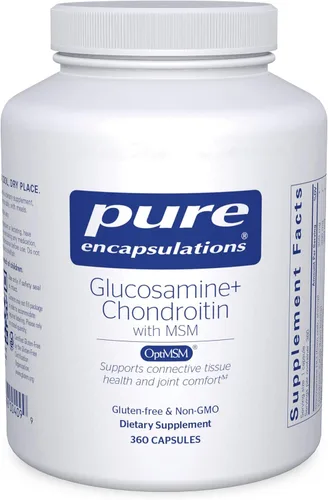 Miniatura 9 de Pure Encapsulations Glucosamina condroitina con MSM - Apoya la salud de las articulaciones y la formación normal del cartílago* - Mantiene