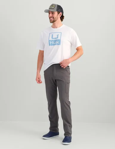 Miniatura 2 de HUK Pantalones de pesca de secado rápido para hombre