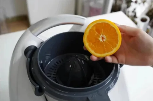 Miniatura 7 de Pieza de la máquina de exprimir adecuada para Thermomix TM5/TM6 Citrus Juicing Set de jugo de naranja Accesorio de material plástico Coladores cesta