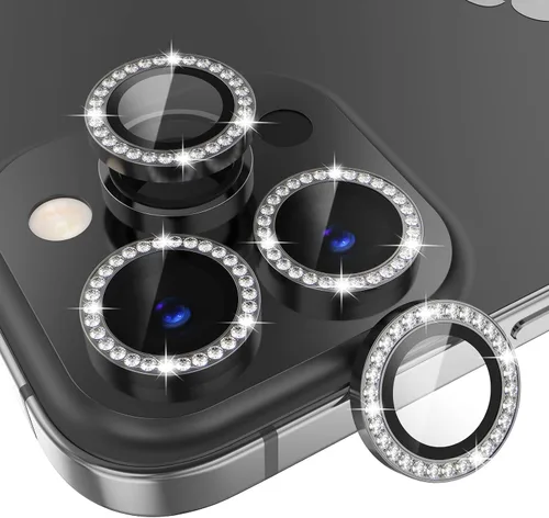 Miniatura 76 de Choiche Compatible para iPhone 17 Pro/iPhone 17 Pro Max Protector de Lente de Cámara, Protector de Pantalla de Cubierta de Cámara de Vidrio Templado
