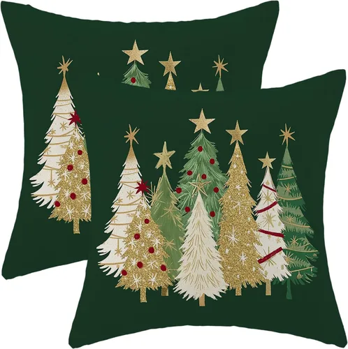 Miniatura 28 de AEIOAE - Juego de 2 fundas cuadradas de almohadones de lino para otoño con calabaza en tono naranja quemado y blanco, para decoración al aire libre