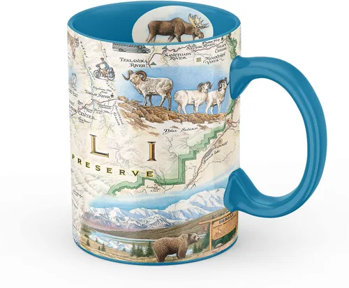 Miniatura 13 de Xplorer Maps Boston Map Taza de cerámica (16 onzas) – Taza de café sin BPA para bebidas calientes y frías – perfecta para oficina, hogar o regalo
