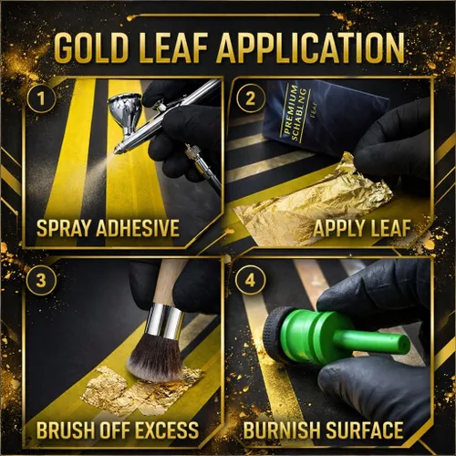 Miniatura 2 de LiME LiNE Cinta adhesiva en aerosol, adhesivo para hojas de oro y plata de grado automotriz