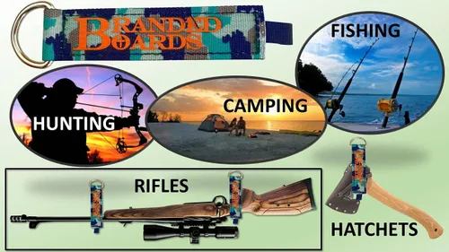 Miniatura 6 de Bushcraft - Ganchos de correa de almacenamiento para equipo y accesorios, para tiro con arco, camping, senderismo, mochilero, pesca y caza