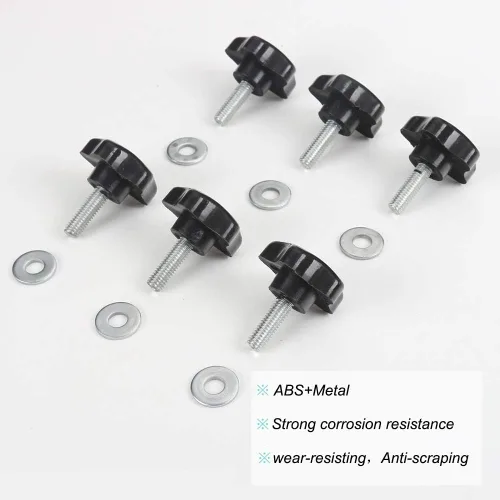 Miniatura 3 de JeCar Tornillos de Mariposa para Techo Rígido de Remoción Rápida Pernos de Techo Rígido con 6 Anclajes de Sujeción Compatibles con Jeep Wrangler