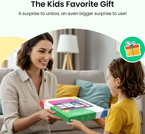 Miniatura 8 de Tablet para niños 2025, tableta Android 15 de 10.1 pulgadas para niños, 8+64 GB de almacenamiento (expansión de 1 TB), Octa-Core, WiFi 6, Azul