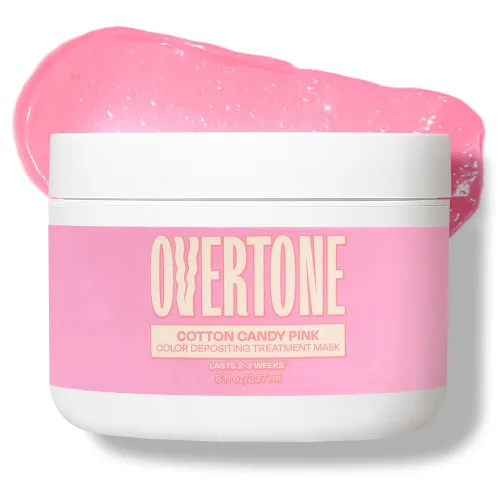 Miniatura 11 de Overtone Color Depositing - Acondicionador de tinte semipermanente para el cabello, 8 onzas para cabello natural y teñido con color, manteca