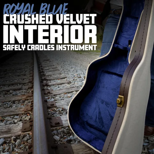 Miniatura 3 de Gator Cases Journeyman Series Deluxe Wood Case for Resonator Style Acoustic Guitars