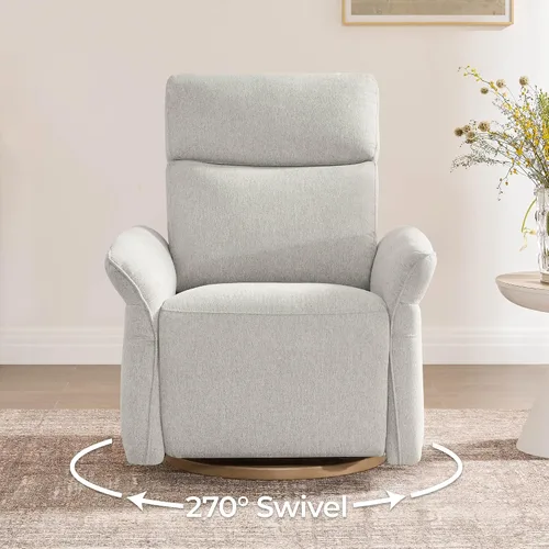 Miniatura 2 de CHITA GREENGARD - Silla reclinable eléctrica, giratoria de triple motor con reposacabezas ajustable y soporte lumbar, certificado GREENGARD Gold