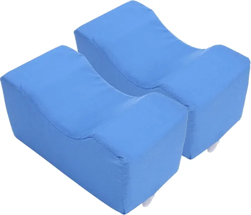 Miniatura 9 de ZJchao Almohada de tobillo, 2 piezas, elevador de pie, tobillo, cojín antiescaras para pacientes ancianos, almohadas para piernas, reposapiernas