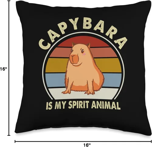 Miniatura 4 de Almohada de relleno Capybara Capy Bara Capibara Stuff Cappy Barra