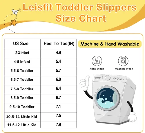 Miniatura 3 de LeIsfIt Pantuflas de casa para niños y niñas, botas de invierno para niños, cálidas, ligeras, con suela antideslizante