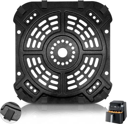 Miniatura 8 de Piezas de repuesto para freidora de aire Ninja Crispi FN101GY, accesorios para freidora de aire, placa de parrilla con parachoques de goma