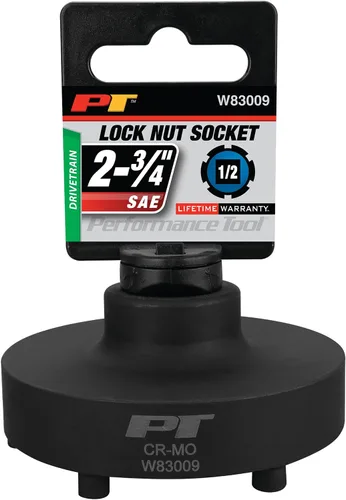 Miniatura 7 de Performance Tool W83009 Llave de tuerca de eje Dodge resistente de 6 orejetas para camiones Dodge/Ram 1500-5500, años 1994-2014