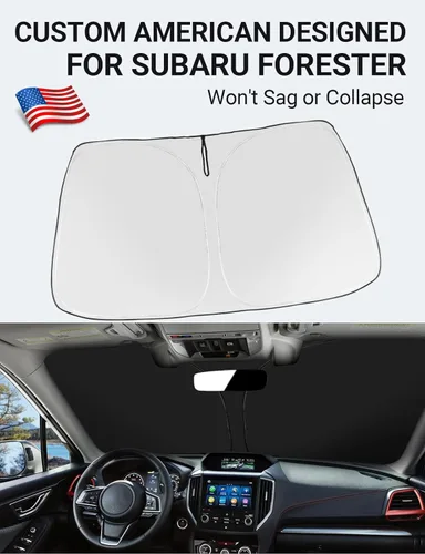 Miniatura 760 de Proadsy Parasol plegable para parabrisas delantero 2026, ajuste personalizado, accesorios para CRV SUV LX EX EX-L EX-L Navi Touring 2017-2022