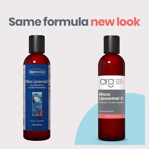 Miniatura 3 de Allergy Research Group - Micro Liposomal Vitamina C 4 fl oz (4.1 fl oz) Líquido