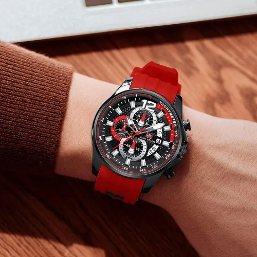 Miniatura 3 de Mini Focus Men Watch Casual Fashion Wrist Watches (ChronographWaterproofLuminousCalendar) Silicon Band Quartz Watches for Men
