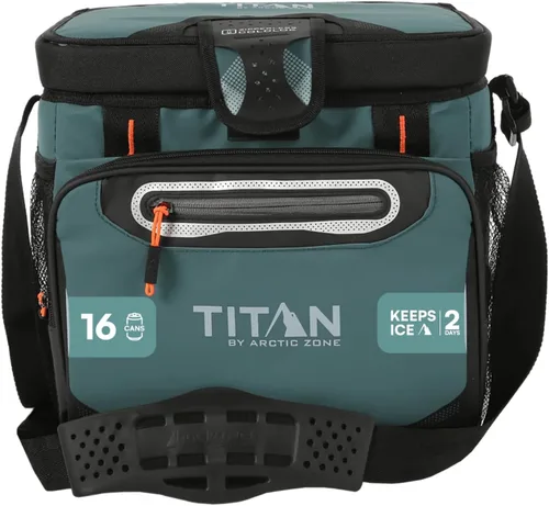 Miniatura 38 de Titan by Arctic Zone Deep Freeze Cooler - Zipperless Hardbody Cooler - Deep Freeze Insulation, HardBody Liner, and SmartShelf Seagrass