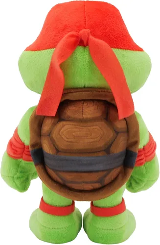 Miniatura 4 de Mattel Teenage Mutant Ninja Turtles: Mutant Mayhem Donatello - Muñeca suave de 8 pulgadas con máscara púrpura de TMNT Movie Character Tech Genius