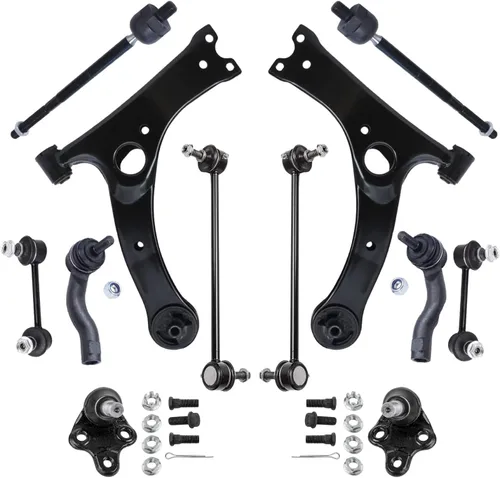 Miniatura 37 de Detroit Axle - Kit de extremo delantero para Ford 1998-2001 Explorer Mercury Mountaineer, 4 barras estabilizadoras delanteras y traseras, 2 brazos