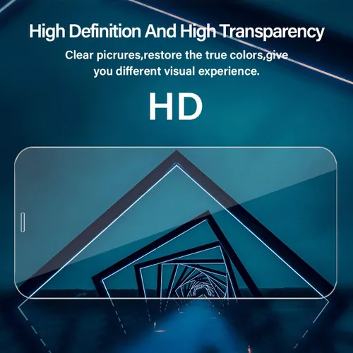 Miniatura 6 de BIGFACE Protector de pantalla para iPhone 11 + protectores de lente de cámara, [2 + 2 unidades] Vidrio templado transparente HD de alta calidad