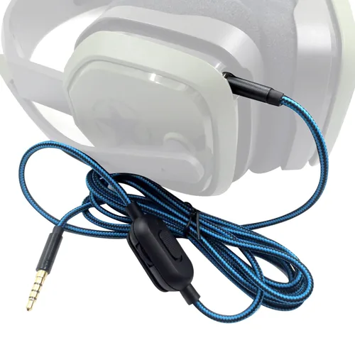 Miniatura 3 de ZEZEFUFU Cable estéreo de repuesto de 0.138 in para auriculares de audio para Astro A10 A40 A30 Gaming Headset