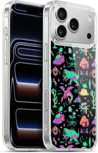 Miniatura 152 de Head Case Designs Funda de gel con licencia oficial de Rick and Morty Aliens Season 3 [protección de grado militar] compatible con Apple iPhone 12