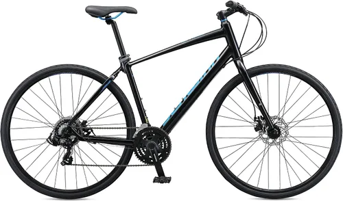 Miniatura 6 de Schwinn Vantage - Bicicleta híbrida deportiva para hombres y mujeres, transmisión de 21 o 24 velocidades, marco de aluminio, barra plana, frenos