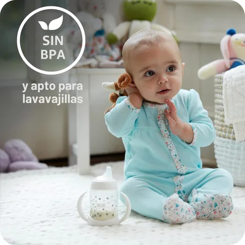Miniatura 5 de NUK Mickey Mouse - Vaso grande para aprendizaje de 10 onzas, paquete de 2 unidades, sin BPA, a prueba de derrames