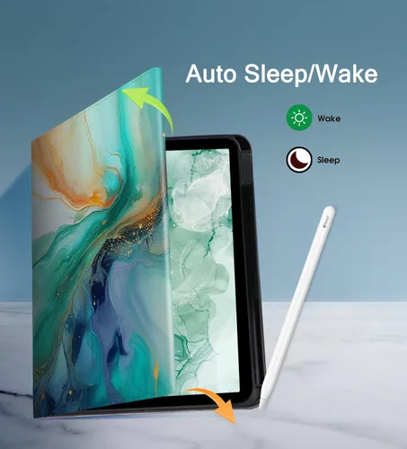 Miniatura 5 de Funda giratoria para iPad Air 5ª generación 2022, iPad Air 4ª generación 2020, iPad Air m2 de 11 pulgadas 2024, para Apple Air 5/4 10.9 y 6ª Noche