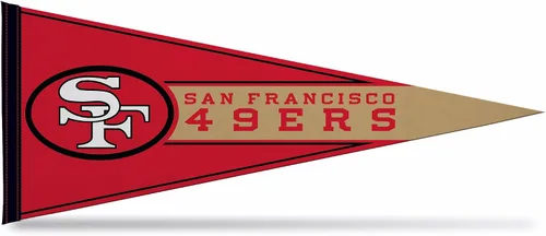 Rico Industries NFL FootballRetro 12" x 30" Felt Wall Décor Pennant - Great for Home/Bed Room/Man Cave Décor