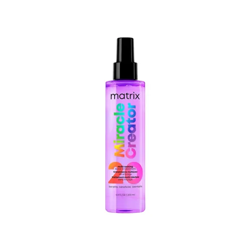 Miniatura 9 de Matrix Miracle Creator Spray Acondicionador Sin Enjuague - Protector Térmico, Anti-Frizz, Hidratante y Desenredante, Para Cabello Dañado