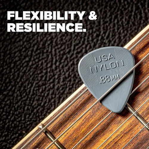 Miniatura 6 de Jim Dunlop Púa Estándar de Nylon 0,73 mm - Paquete de 12