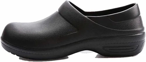 Zapatos de trabajo antideslizantes para hombres, zapatos de cuero antideslizantes para servicio de alimentos, zapatos antideslizantes para servicio