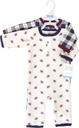 Miniatura 2 de Hudson Baby Overol acolchado unisex de primera calidad para bebé